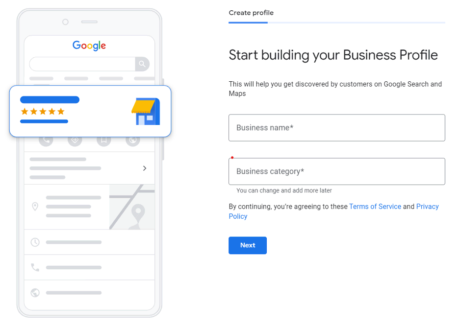 Google Business Profile dashboard showing optimized SEO agency listing in Lahore