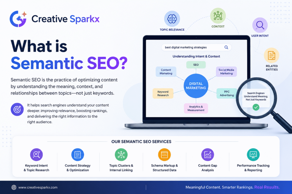 What is Semantic SEO? | Complete Guide by Creative Sparkx