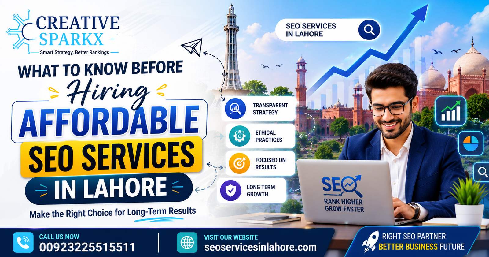 Affordable SEO Services in Lahore pricing guide showing SEO costs, packages, and agency selection tips for businesses in 2026.